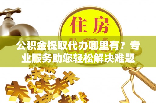 逊克公积金提取代办哪里有？专业服务助您轻松解决难题