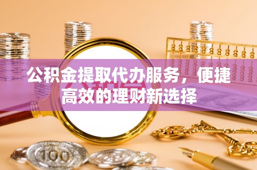 逊克公积金提取代办服务，便捷高效的理财新选择