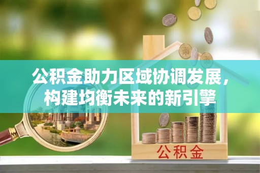 逊克公积金助力区域协调发展，构建均衡未来的新引擎