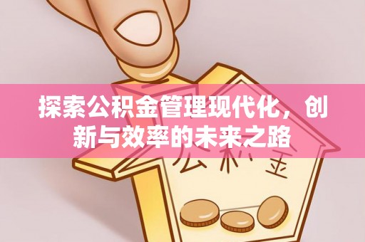 逊克探索公积金管理现代化，创新与效率的未来之路