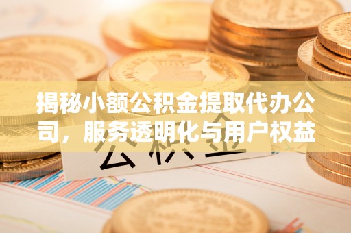 逊克揭秘小额公积金提取代办公司，服务透明化与用户权益保障