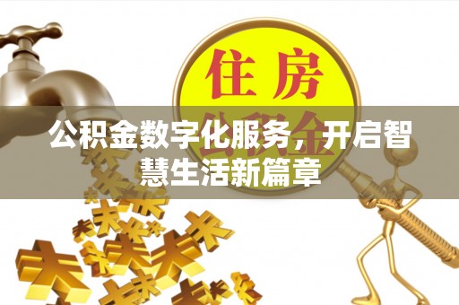 逊克公积金数字化服务，开启智慧生活新篇章