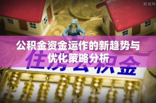 逊克公积金资金运作的新趋势与优化策略分析