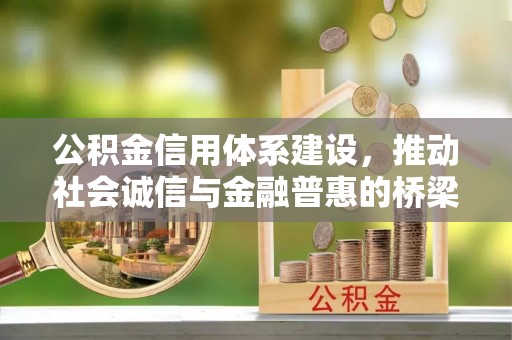逊克公积金信用体系建设，推动社会诚信与金融普惠的桥梁