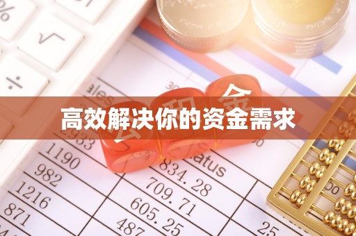 逊克高效解决你的资金需求