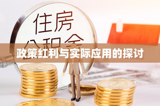 逊克政策红利与实际应用的探讨