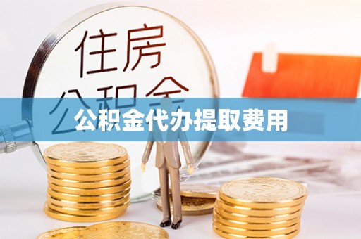 逊克公积金代办提取费用