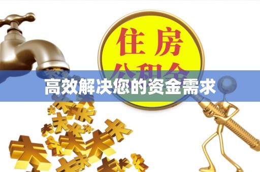 逊克高效解决您的资金需求