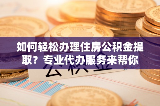 逊克如何轻松办理住房公积金提取？专业代办服务来帮你