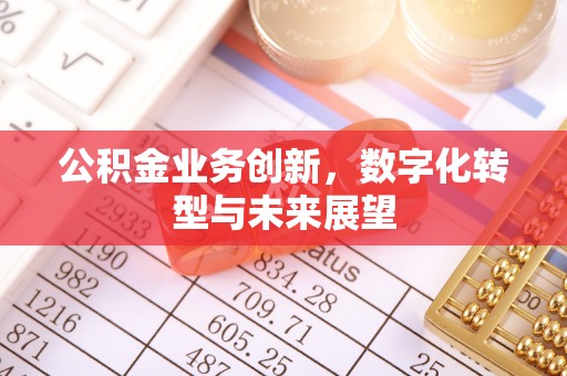 逊克公积金业务创新，数字化转型与未来展望