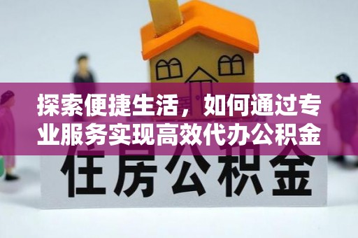 逊克探索便捷生活，如何通过专业服务实现高效代办公积金提取