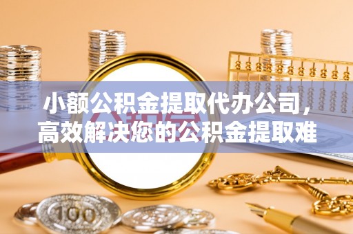 逊克小额公积金提取代办公司，高效解决您的公积金提取难题