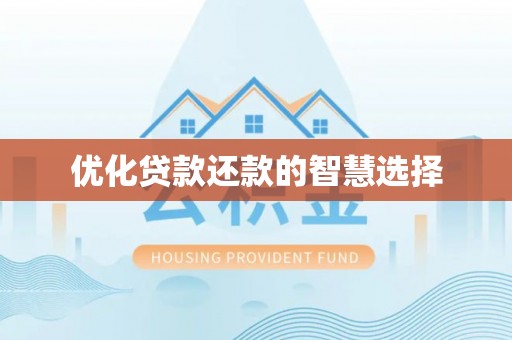 逊克优化贷款还款的智慧选择