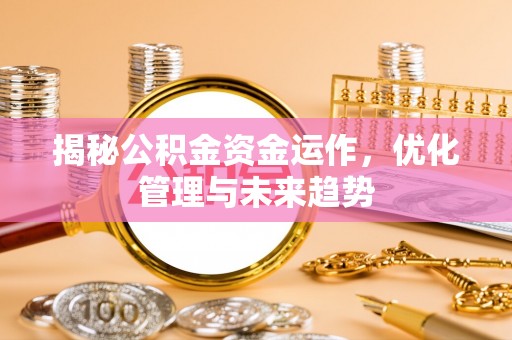逊克揭秘公积金资金运作，优化管理与未来趋势