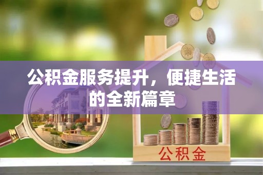 逊克公积金服务提升，便捷生活的全新篇章