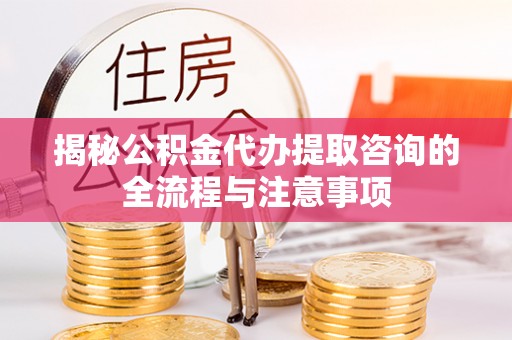 逊克揭秘公积金代办提取咨询的全流程与注意事项