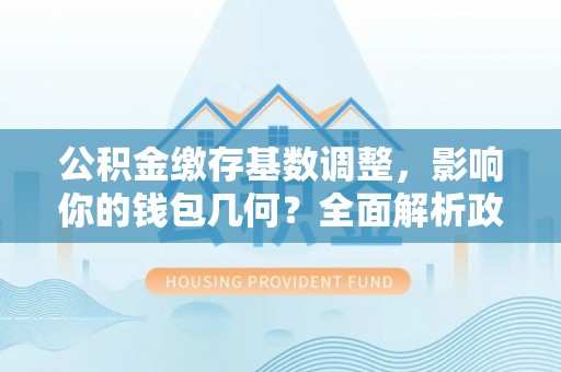 逊克公积金缴存基数调整，影响你的钱包几何？全面解析政策与实际收益