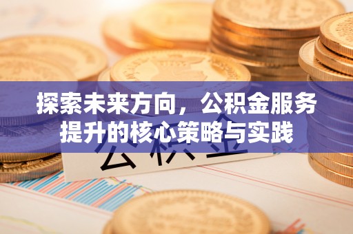 逊克探索未来方向，公积金服务提升的核心策略与实践
