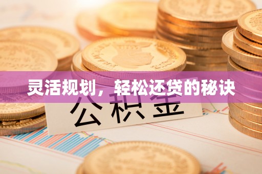 逊克灵活规划，轻松还贷的秘诀