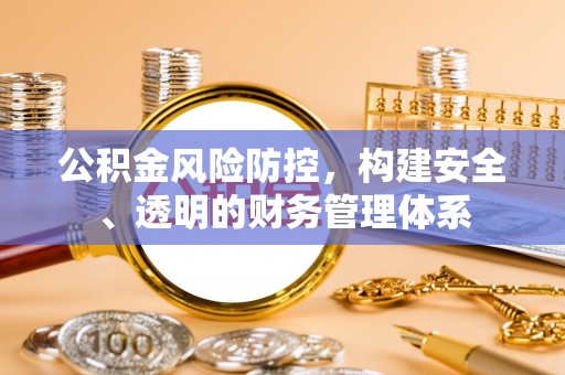 逊克公积金风险防控，构建安全、透明的财务管理体系