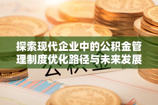逊克探索现代企业中的公积金管理制度优化路径与未来发展