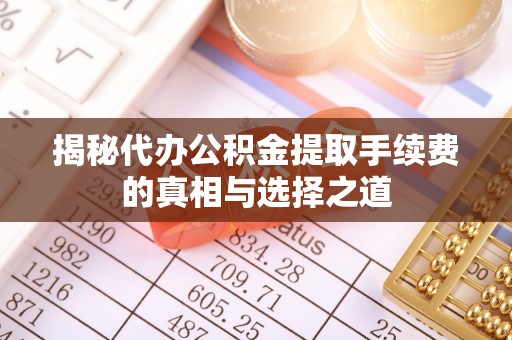 逊克揭秘代办公积金提取手续费的真相与选择之道