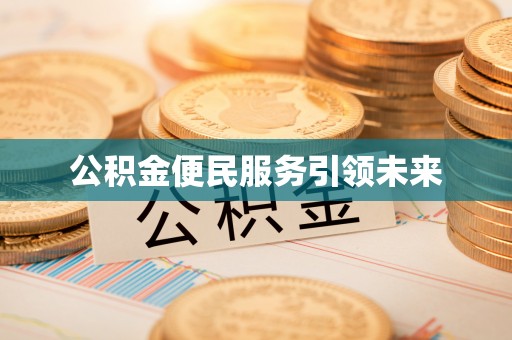 逊克公积金便民服务引领未来